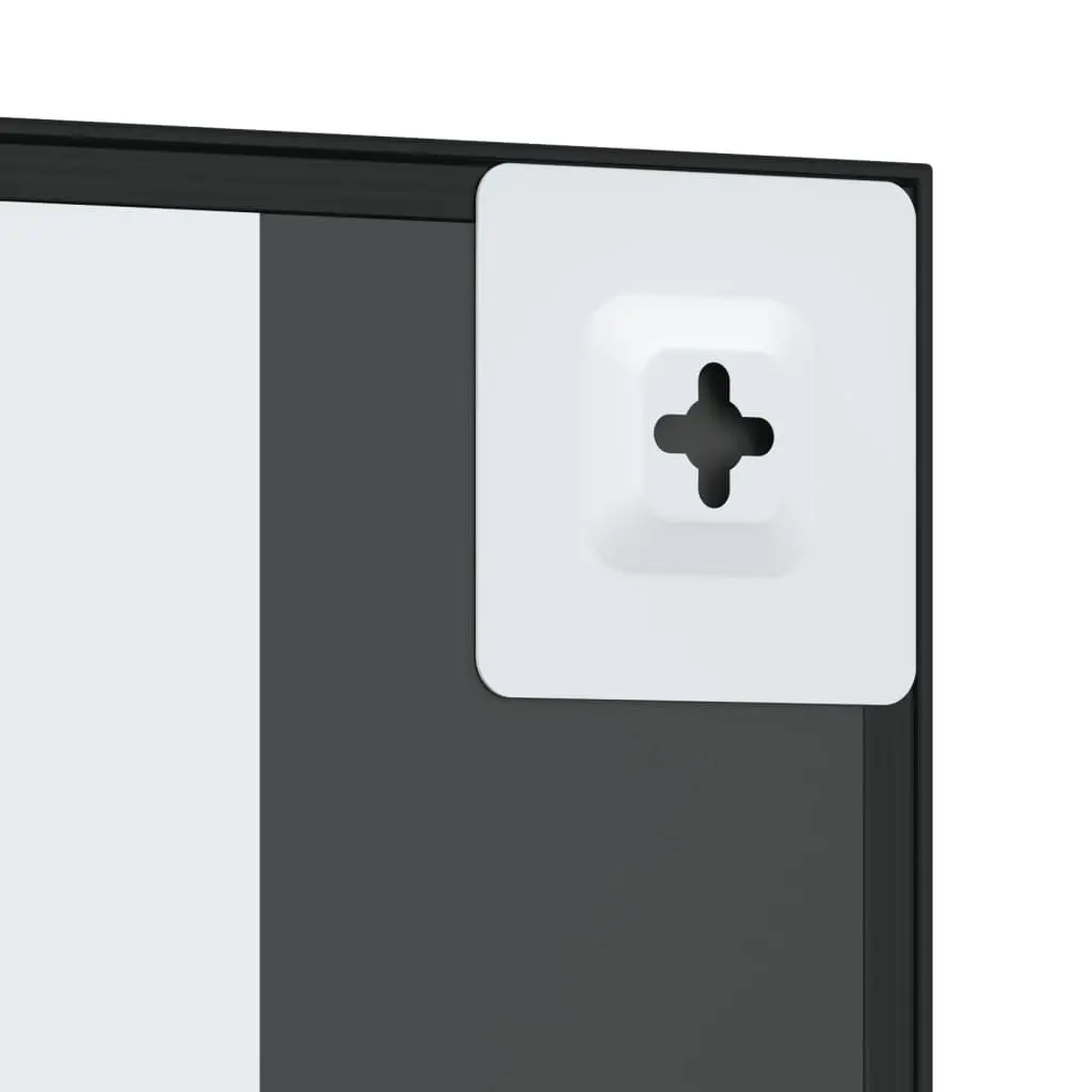 Rectangle Black Wall Mirror 30x40 cm with Durable Frame