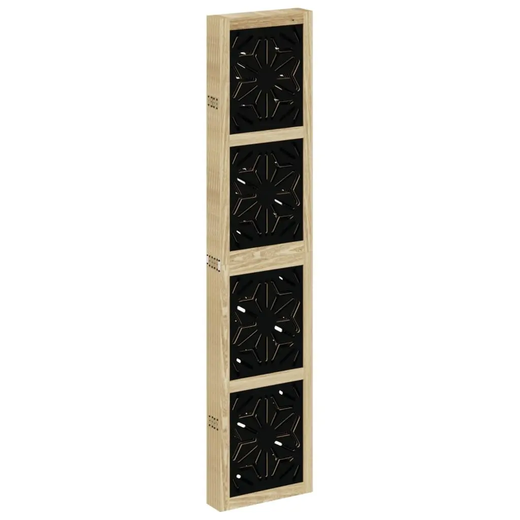 6-Panel Folding Room Divider with Sturdy Frame