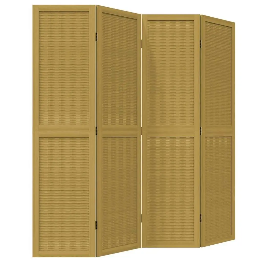 4-Panel Folding Privacy Screen for Home