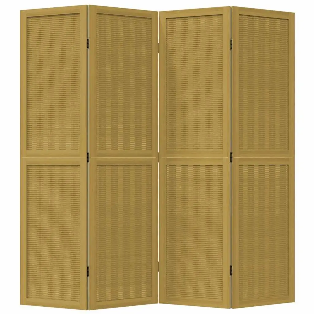 4-Panel Folding Privacy Screen for Home