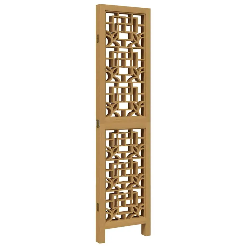 4-Panel Folding Room Divider for Indoor Use
