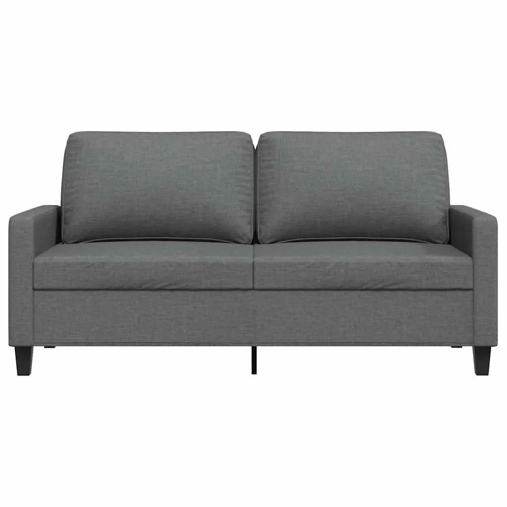 Dark Grey 2-Seater Sofa for Comfort