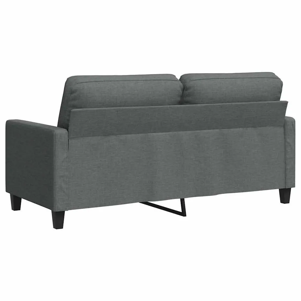 Dark Grey 2-Seater Sofa for Comfort