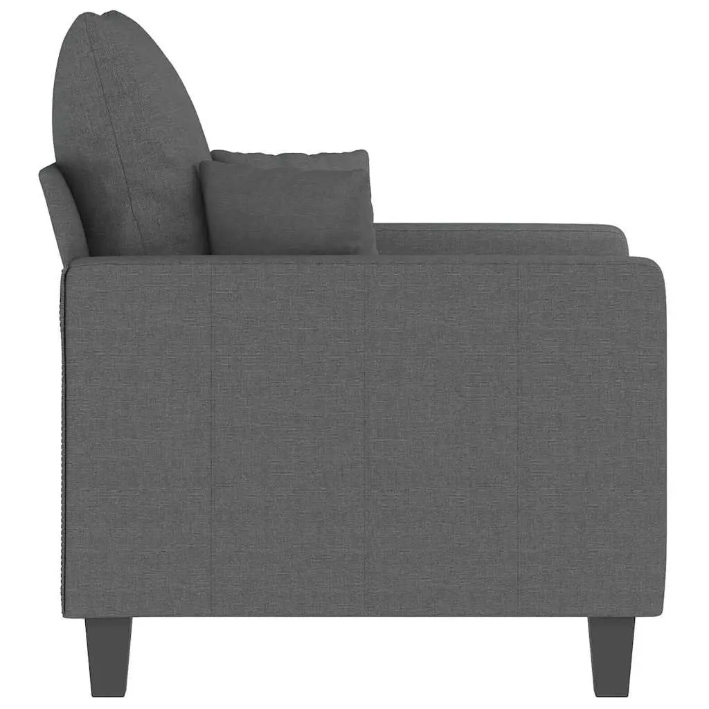 Grey Fabric Sofa Chair 60cm for Comfort