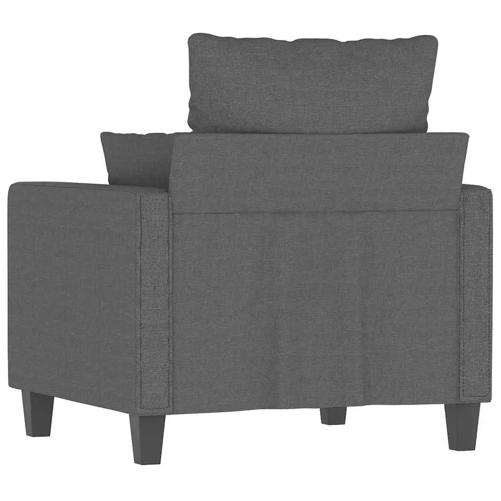 Grey Fabric Sofa Chair 60cm for Comfort