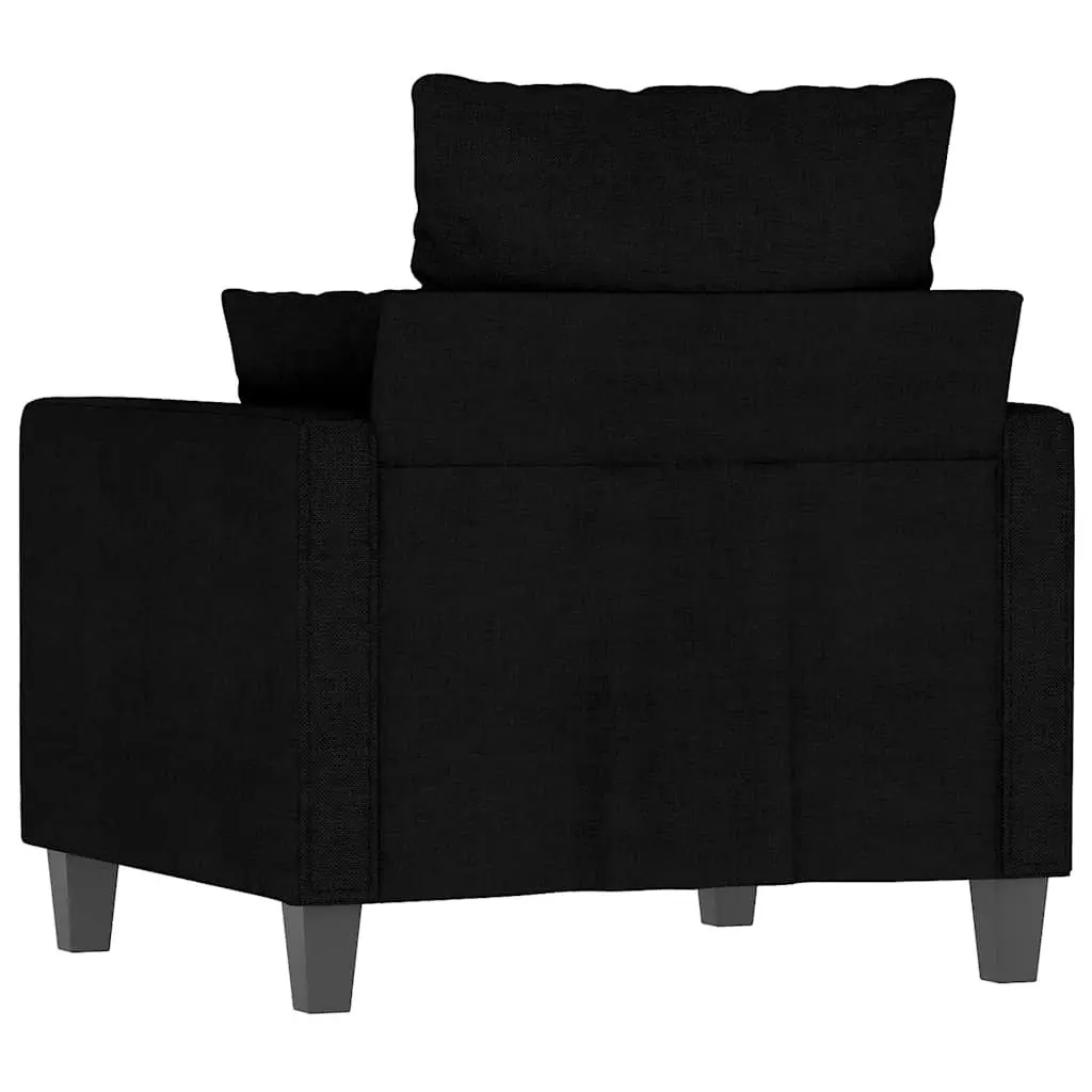 Sofa Chair Fabric 60cm Black