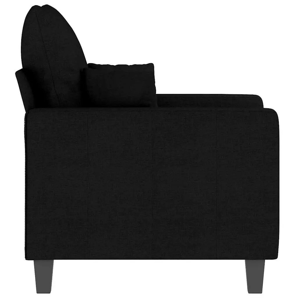 Sofa Chair Fabric 60cm Black