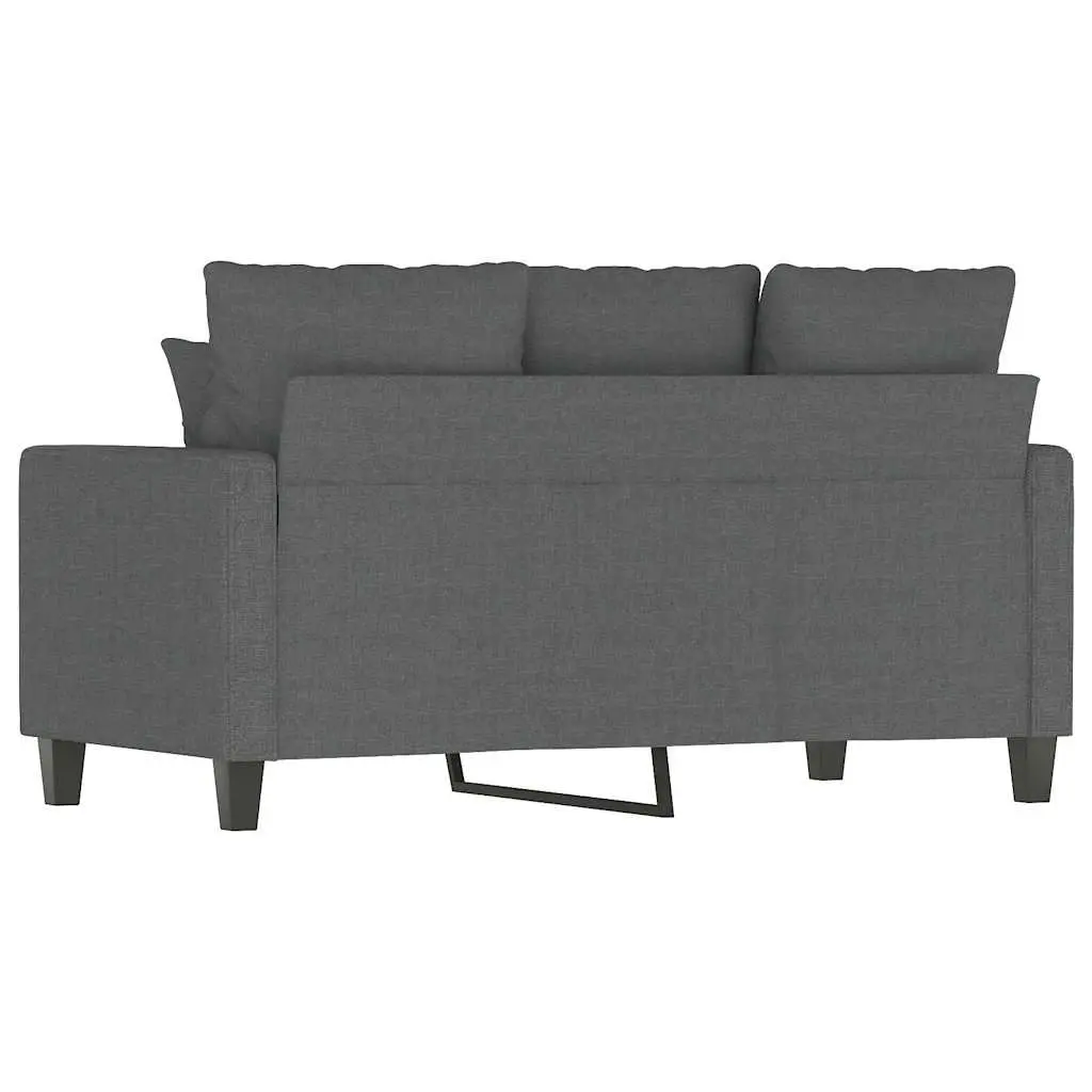 Grey 2-Seater Sofa with Modern Aesthetic