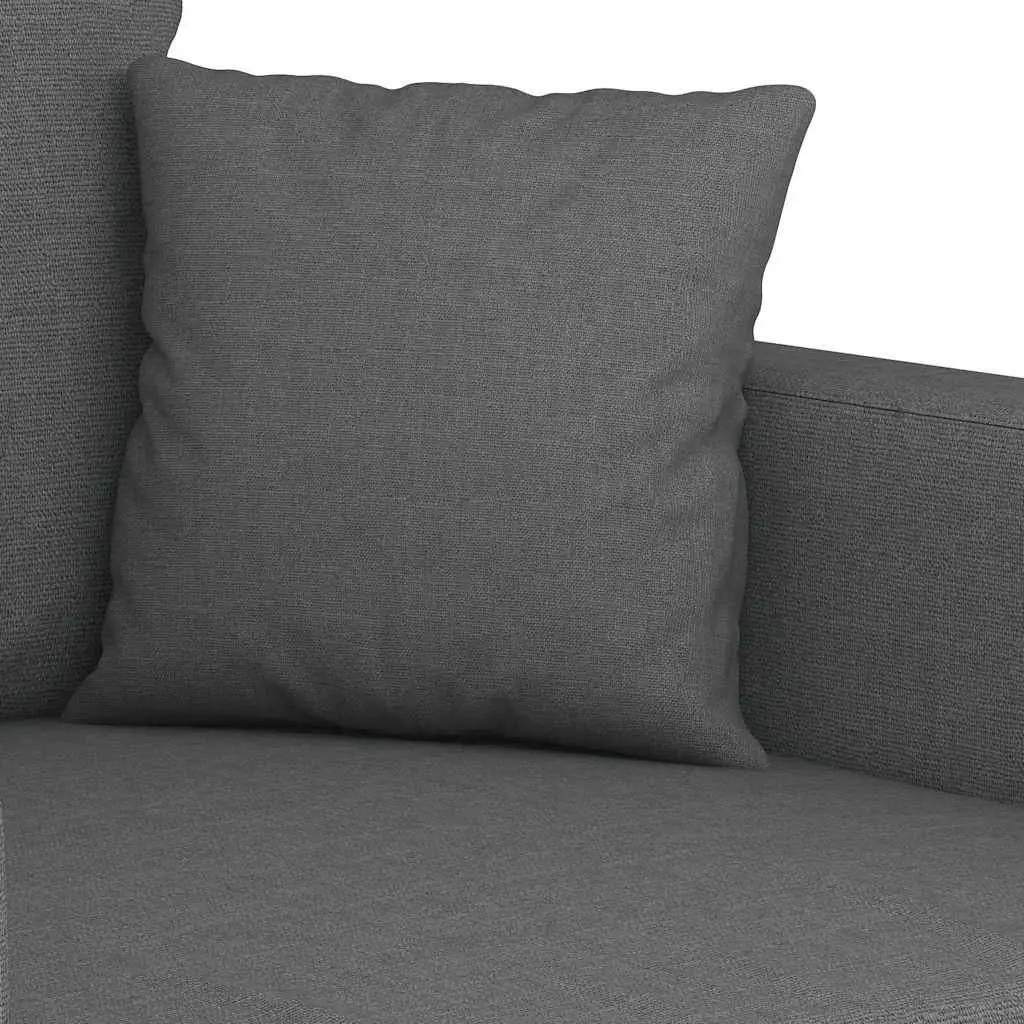 Dark Grey 3-Seater Sofa for Living Spaces