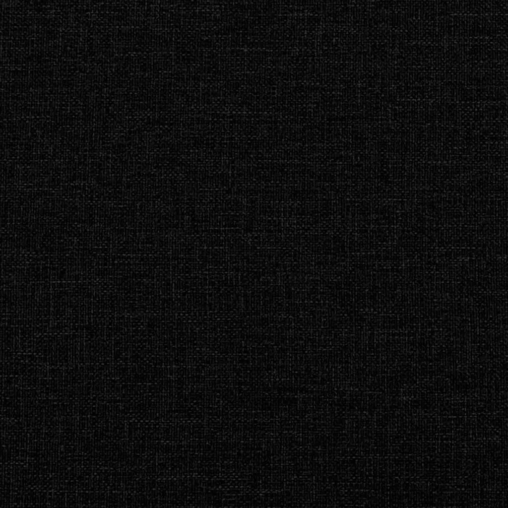 3-Seater Sofa Black 180cm Living Room Couch Fabric Upholstered Settee