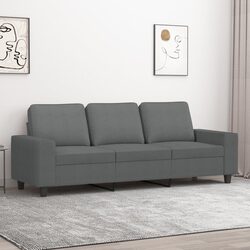 Durable 3-Seater Grey Sofa for Your Living Room