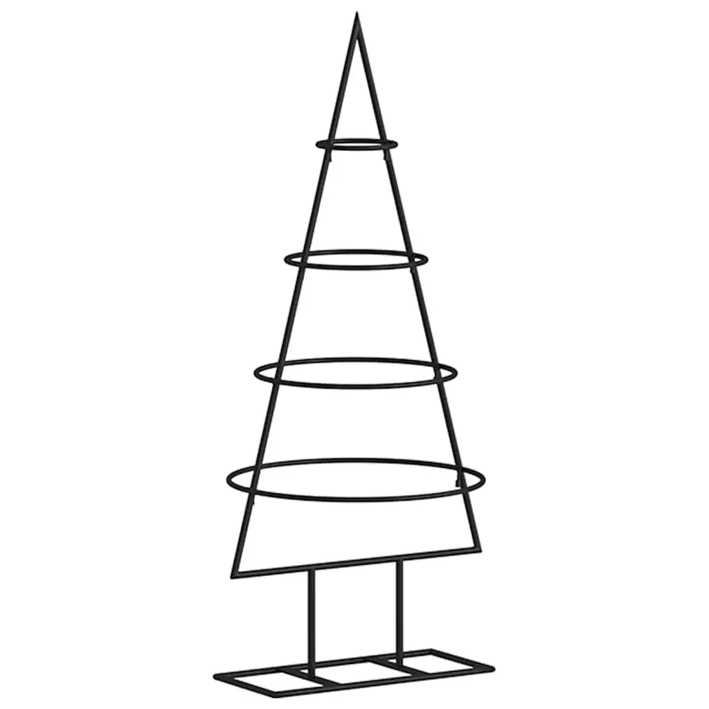 Metal Christmas Tree Frame Steel 60cm Black