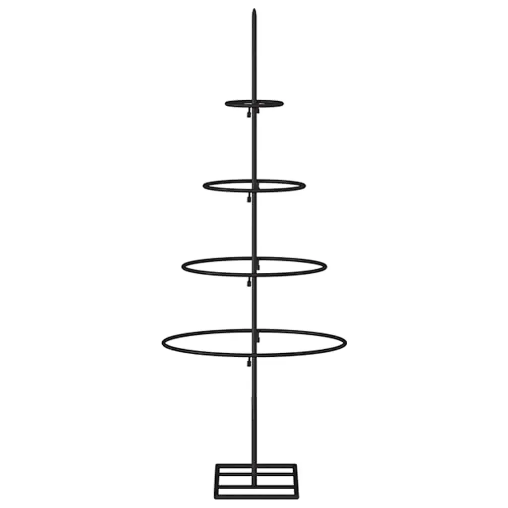 Metal Christmas Tree Frame Steel 60cm Black