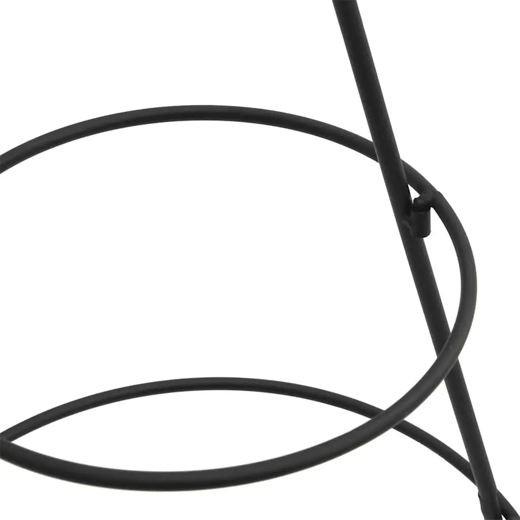 Metal Christmas Tree Frame Steel 60cm Black