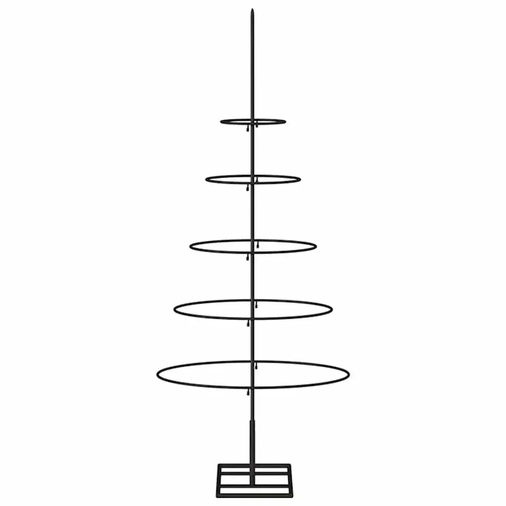 Black Metal Christmas Tree Stand 90cm