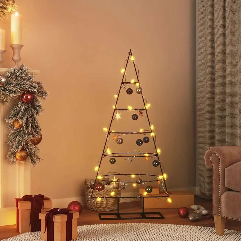 125cm Black Metal Christmas Tree Frame
