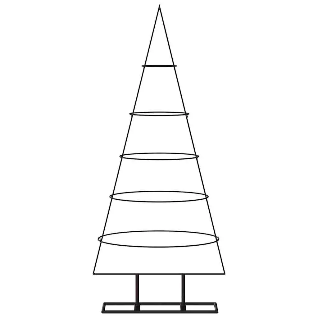 125cm Black Metal Christmas Tree Frame