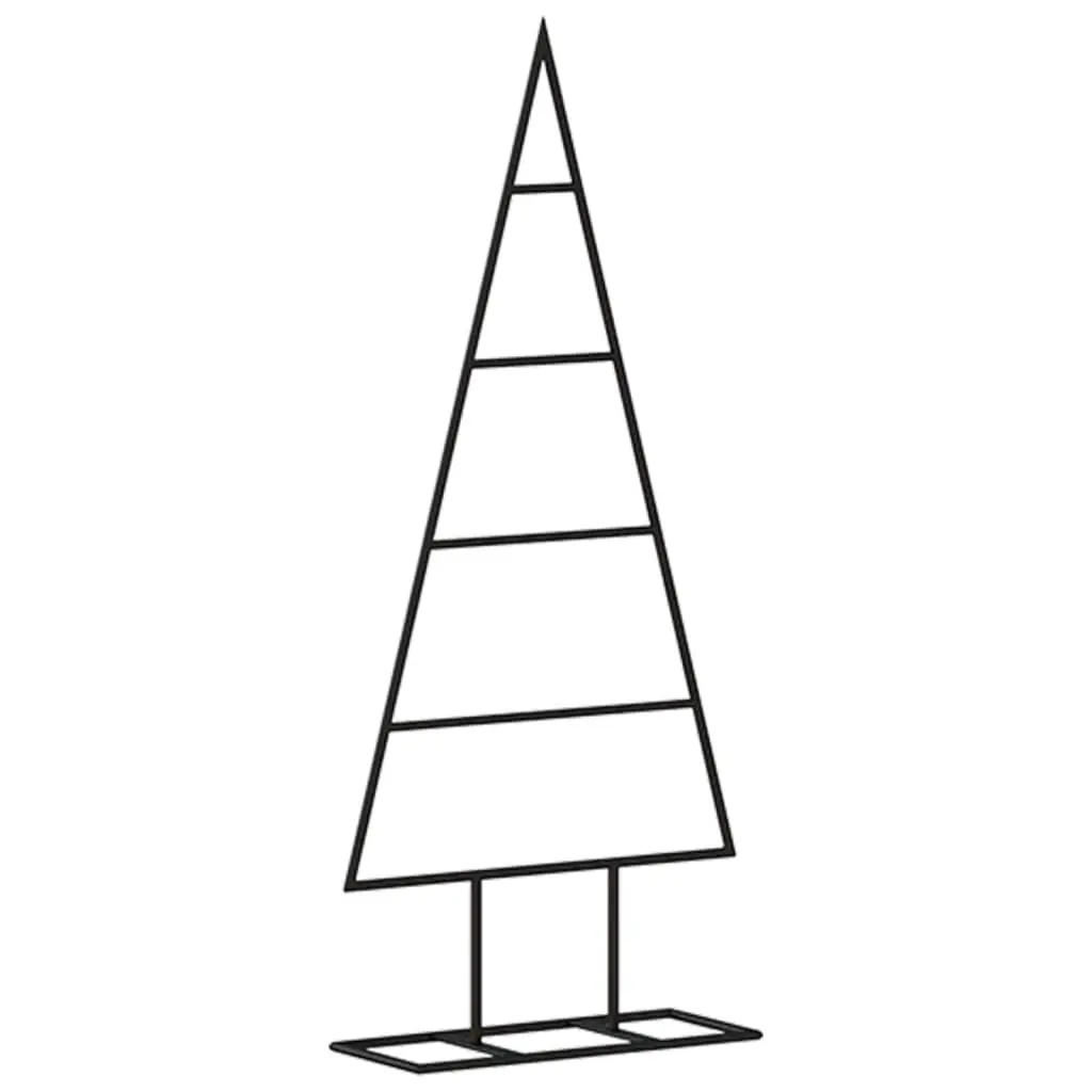 Metal Christmas Tree Frame Steel 60cm Black