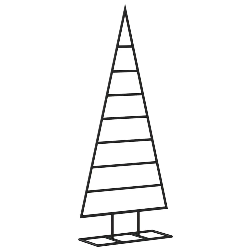 Metal Christmas Tree Frame Steel 125cm Black