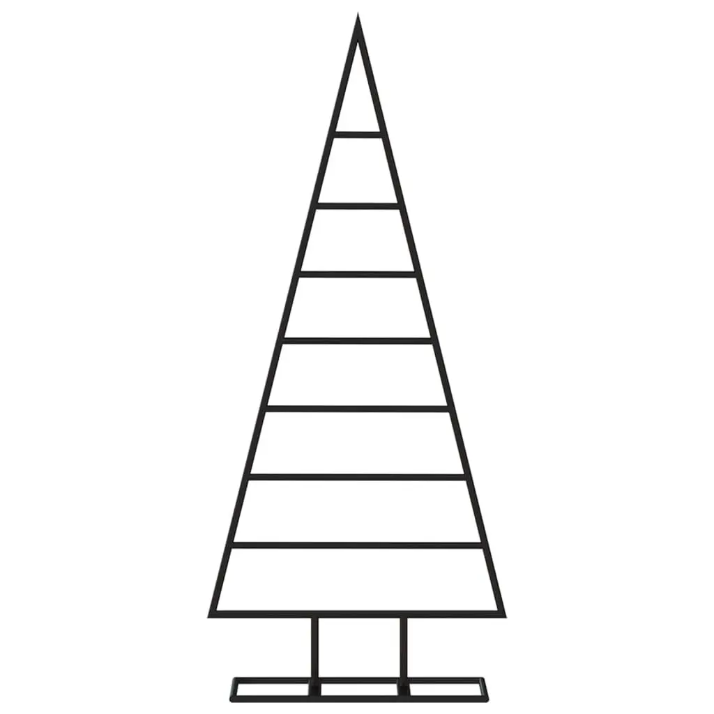 Metal Christmas Tree Frame Steel 125cm Black