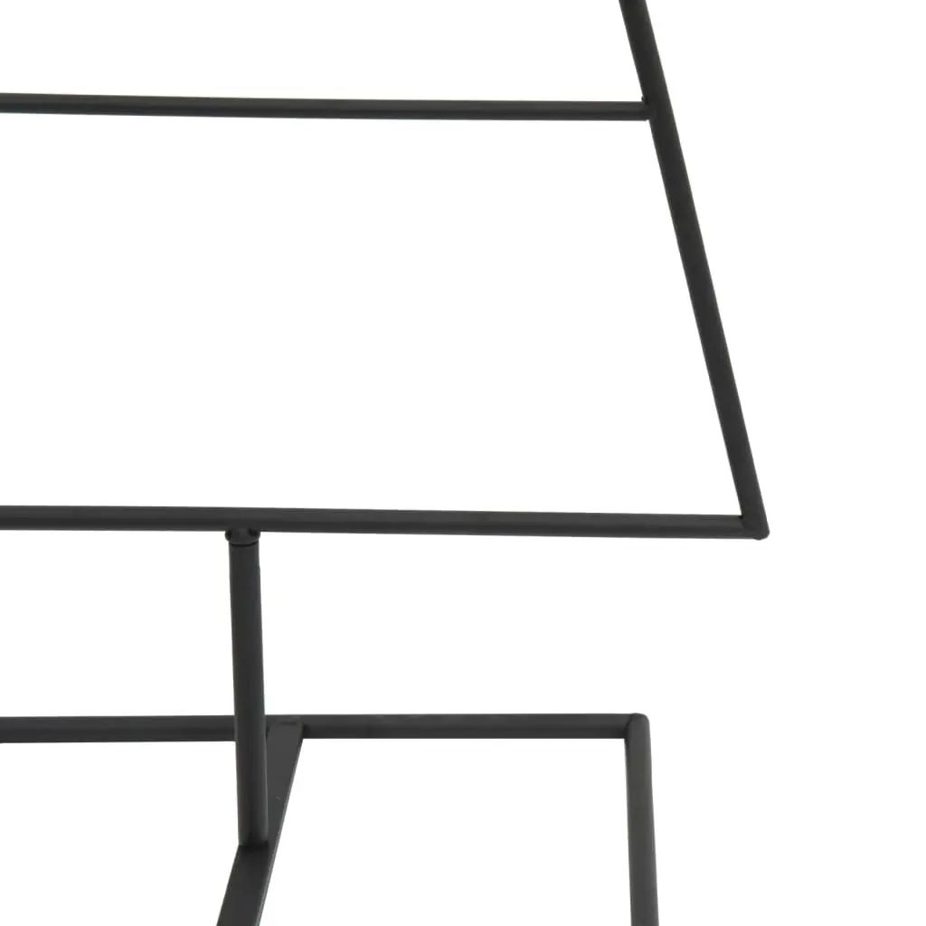 Metal Christmas Tree Frame Steel 125cm Black