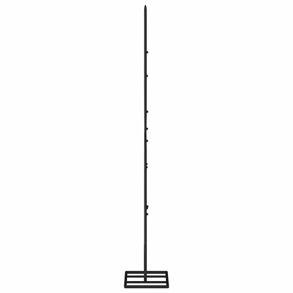 Metal Christmas Tree Frame Steel 90cm Black