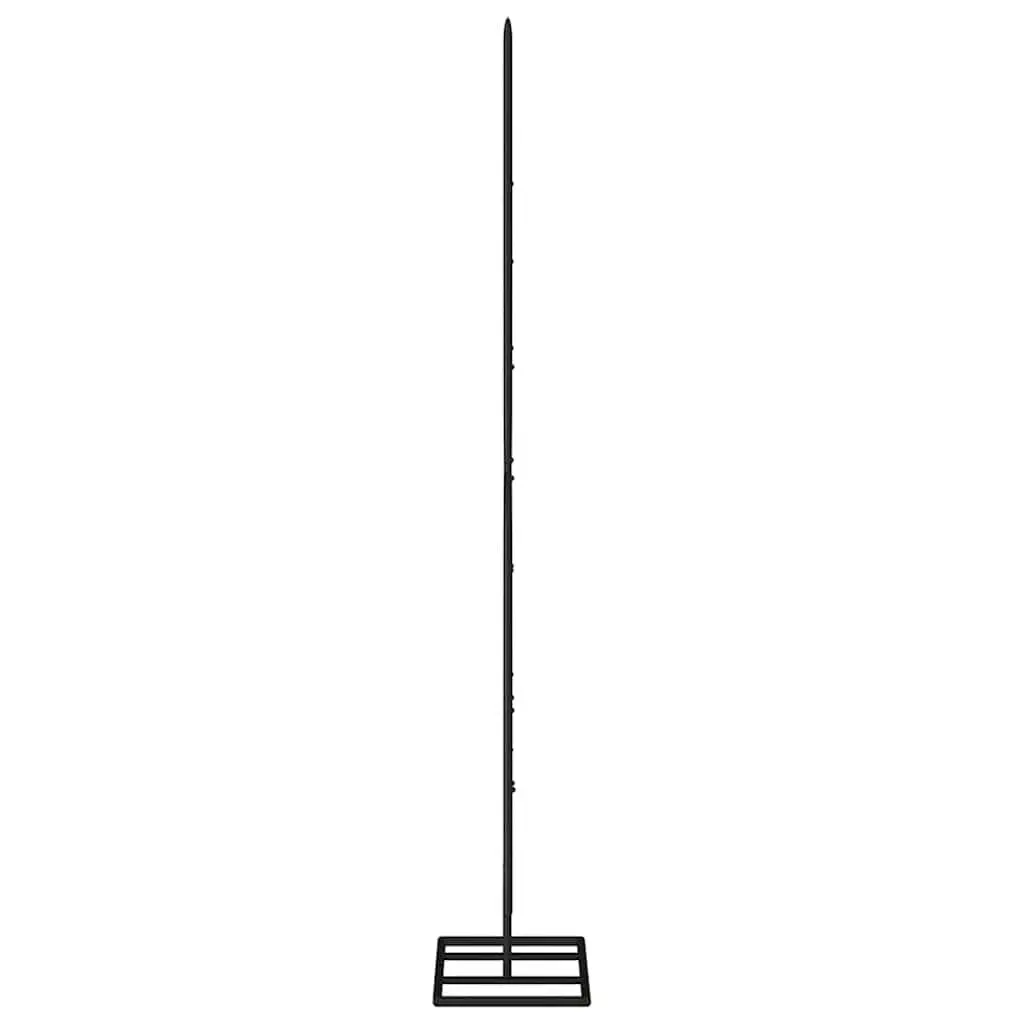 Metal Christmas Tree Frame Steel 125cm Black