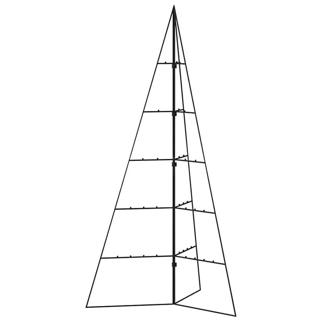 Black Metal Christmas Tree Frame 100cm
