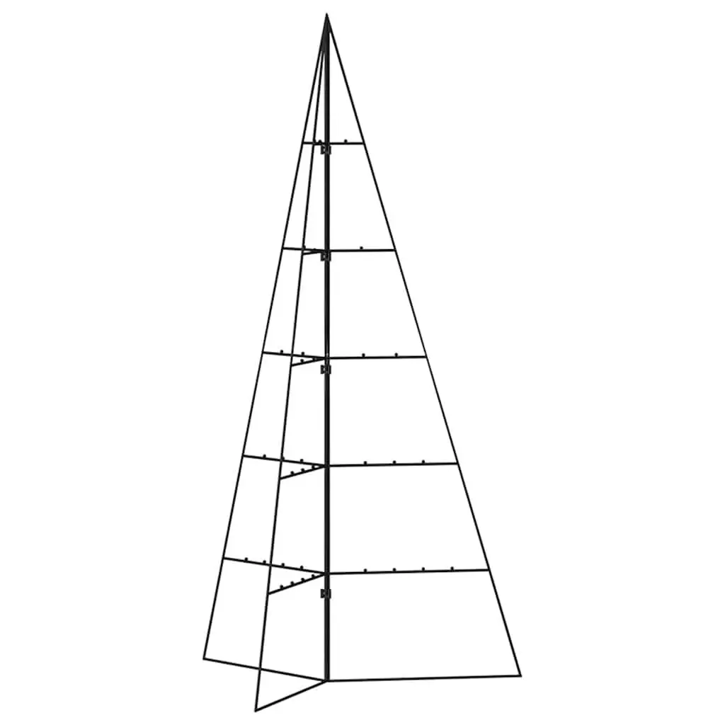 Black Metal Christmas Tree Frame 100cm
