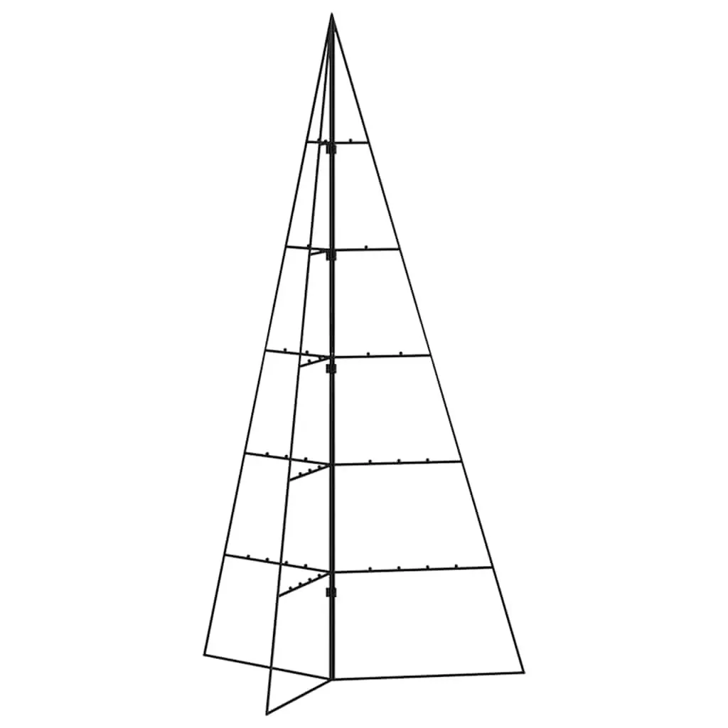 Black Metal Christmas Tree Frame 100cm