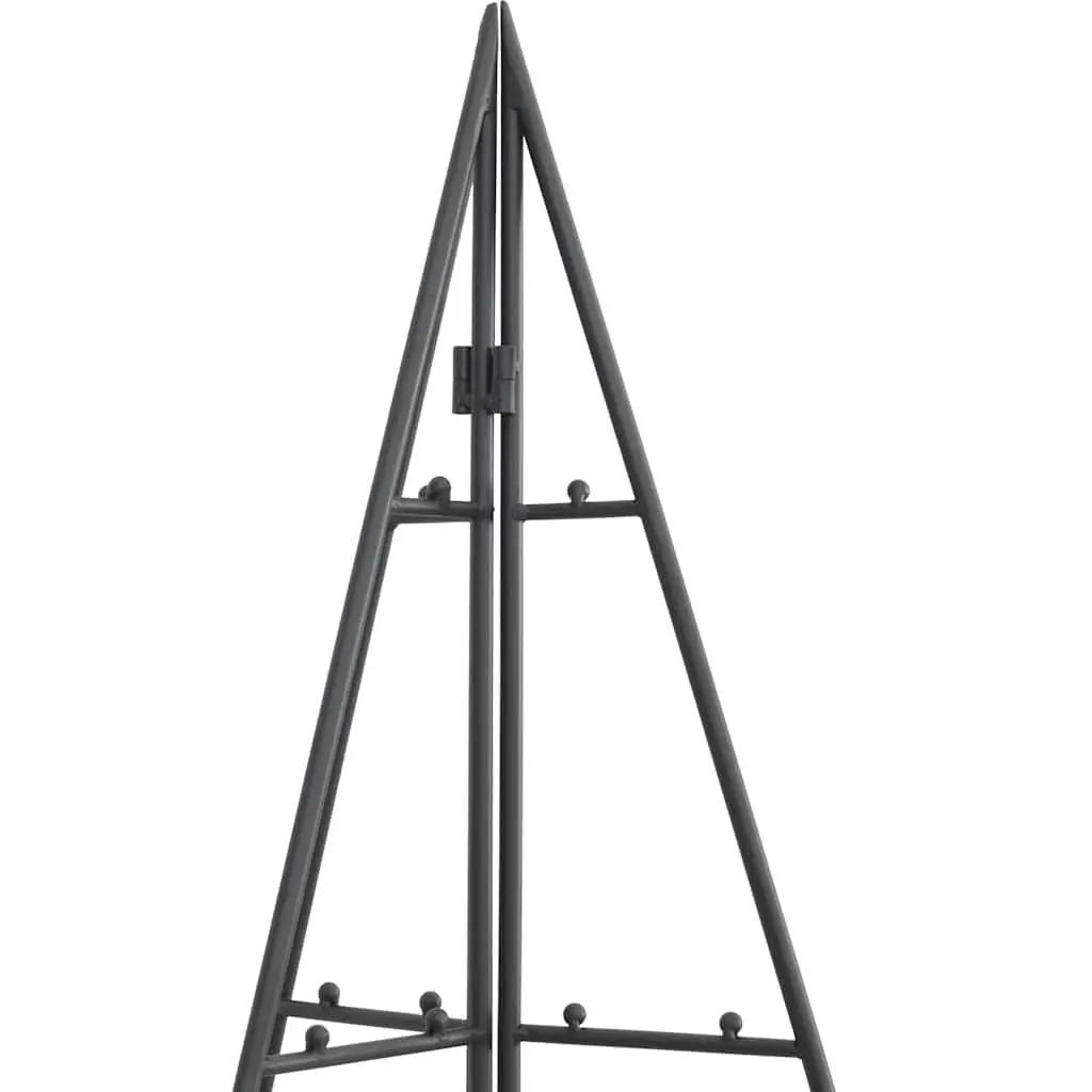 Black Metal Christmas Tree Frame 100cm