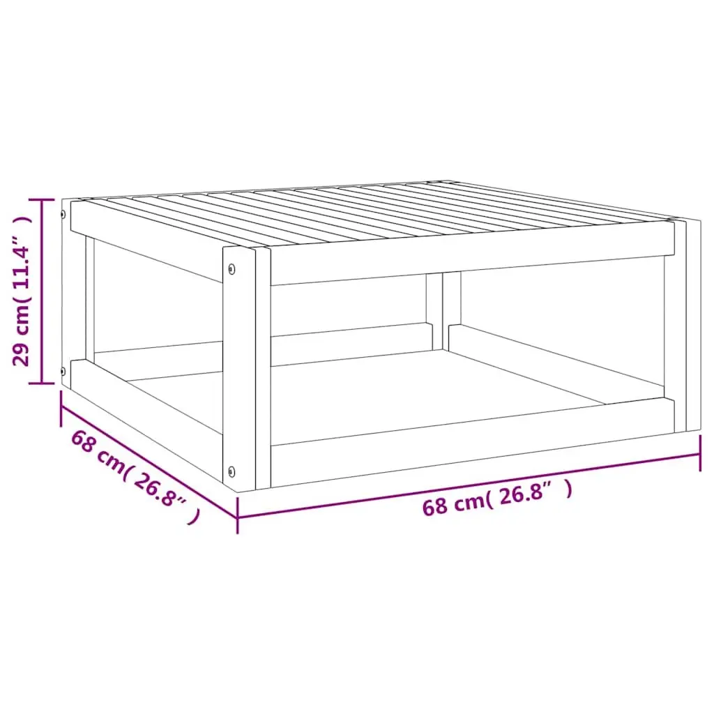 Outdoor Sectional Sofa Set with Coffee Table