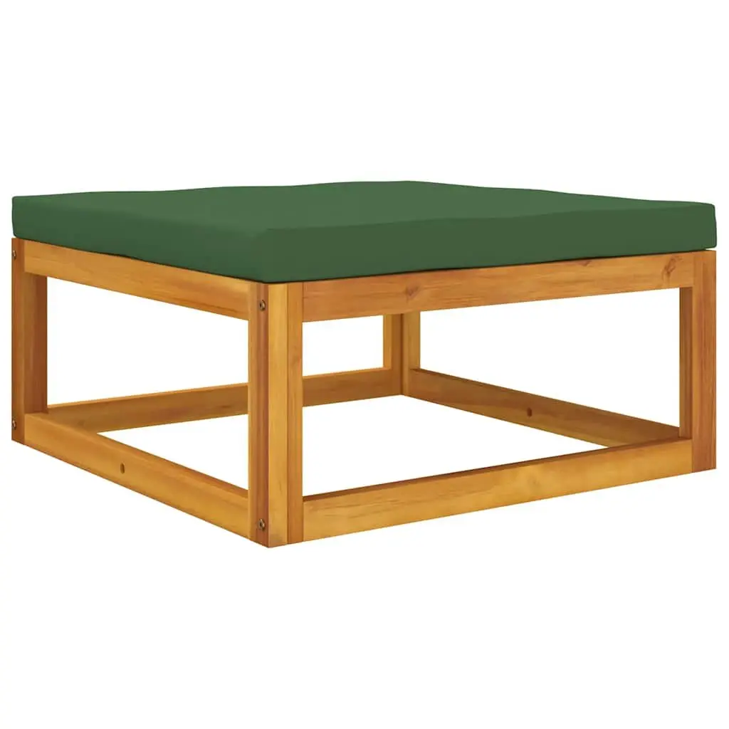 Solid Wood Acacia 3 Piece Garden Lounge Set with Cushions