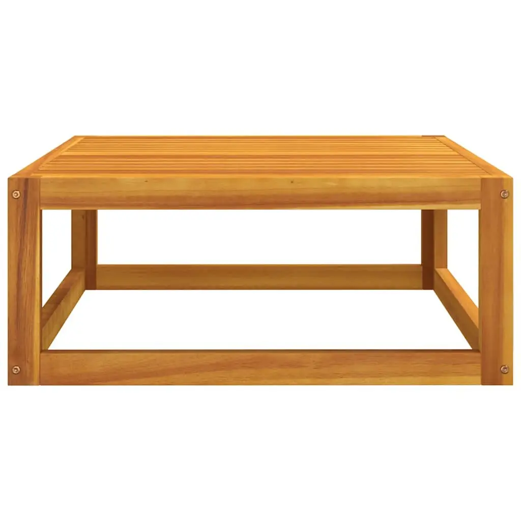 Solid Acacia Wood Outdoor Coffee Table 68x68x29cm