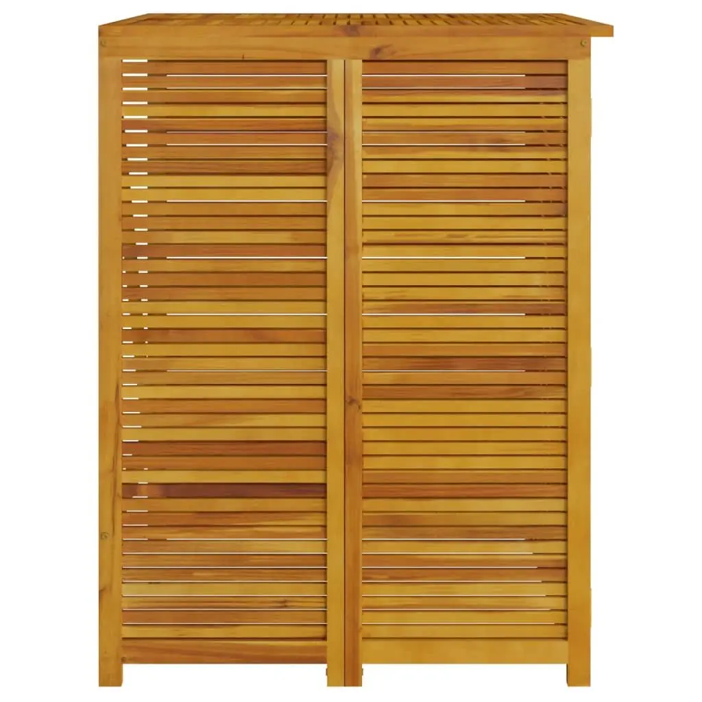 Solid Wood Garbage Bin Shed for Outdoor Storage