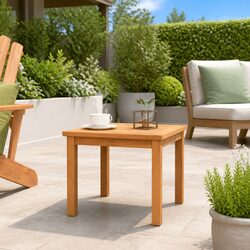 Solid Acacia Wooden Coffee Table 40x40x36 cm