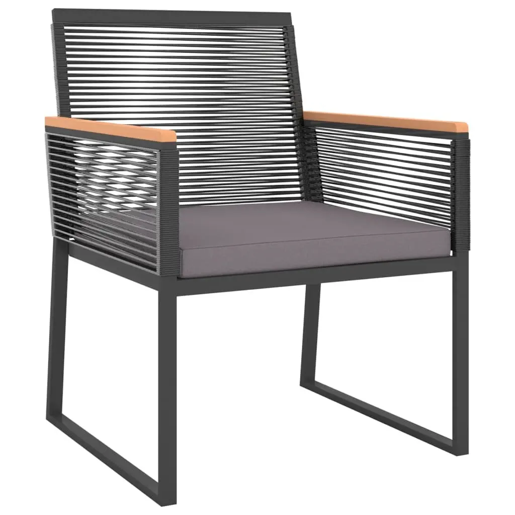 4-Piece Outdoor Garden Lounge Set with Padded Cushions