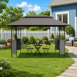 Sturdy Anthracite Gazebo 400x300x270 cm for Outdoor Events