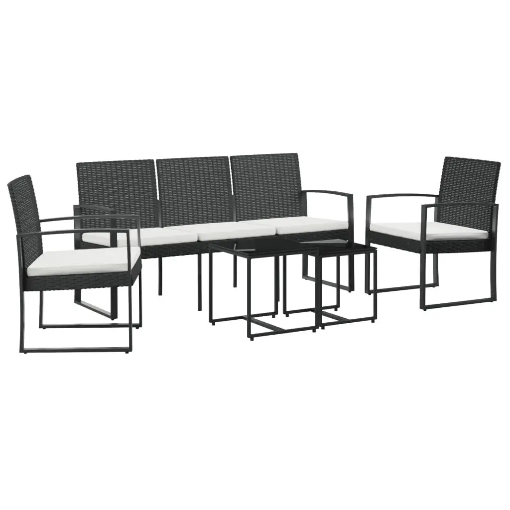 5-Piece Garden Dining Set with Cushions