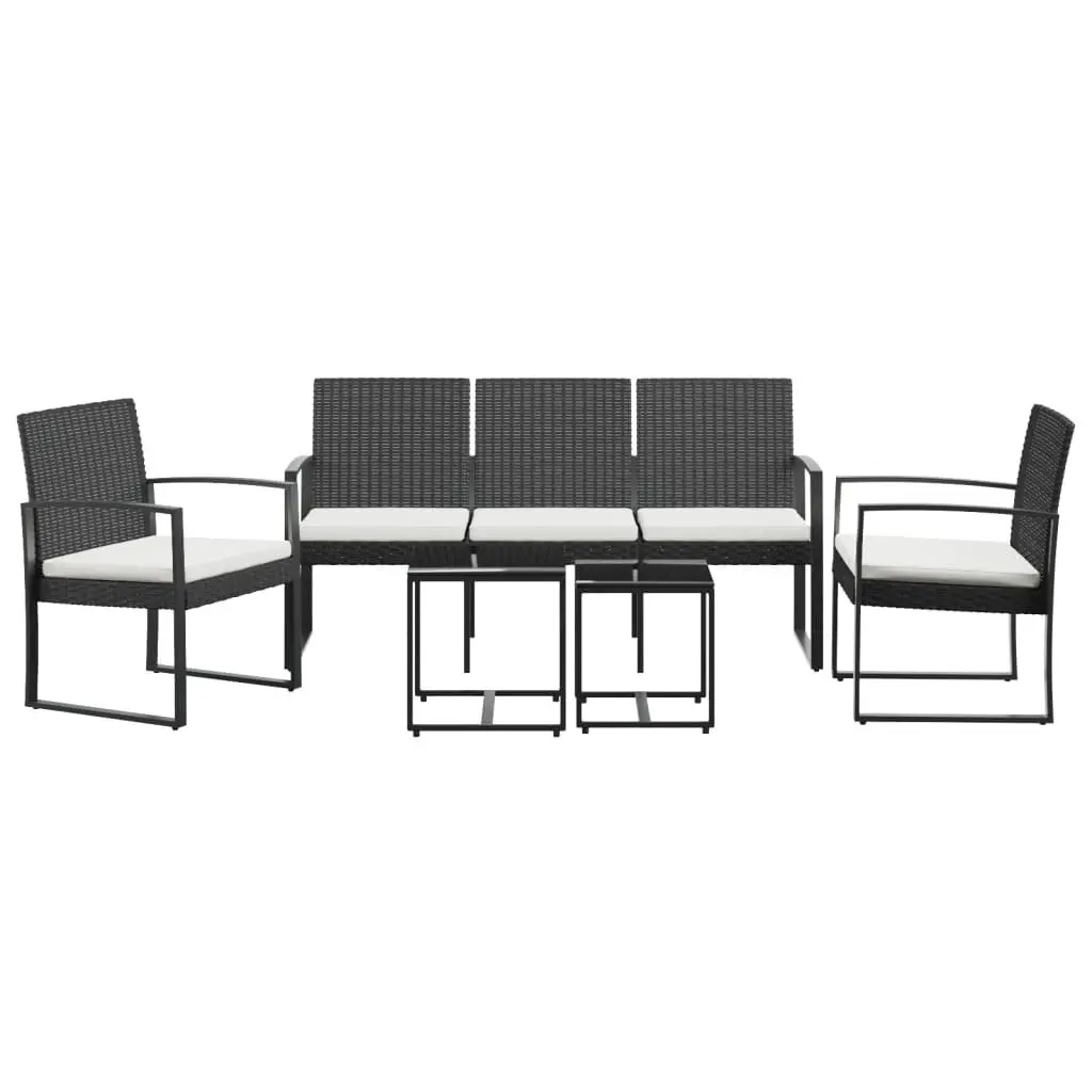 5-Piece Garden Dining Set with Cushions