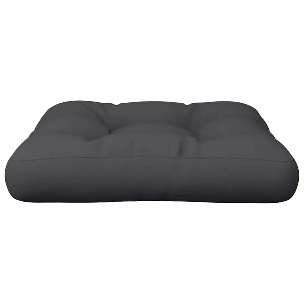 Pallet Cushion Polyester 50x50x12 cm Black