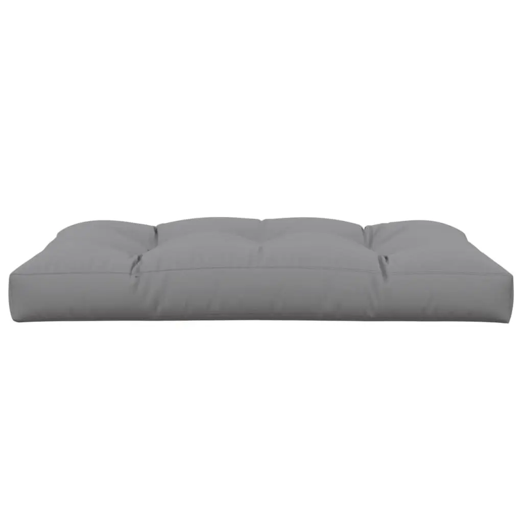 Grey Pallet Cushion 120x80x12 cm for Outdoors