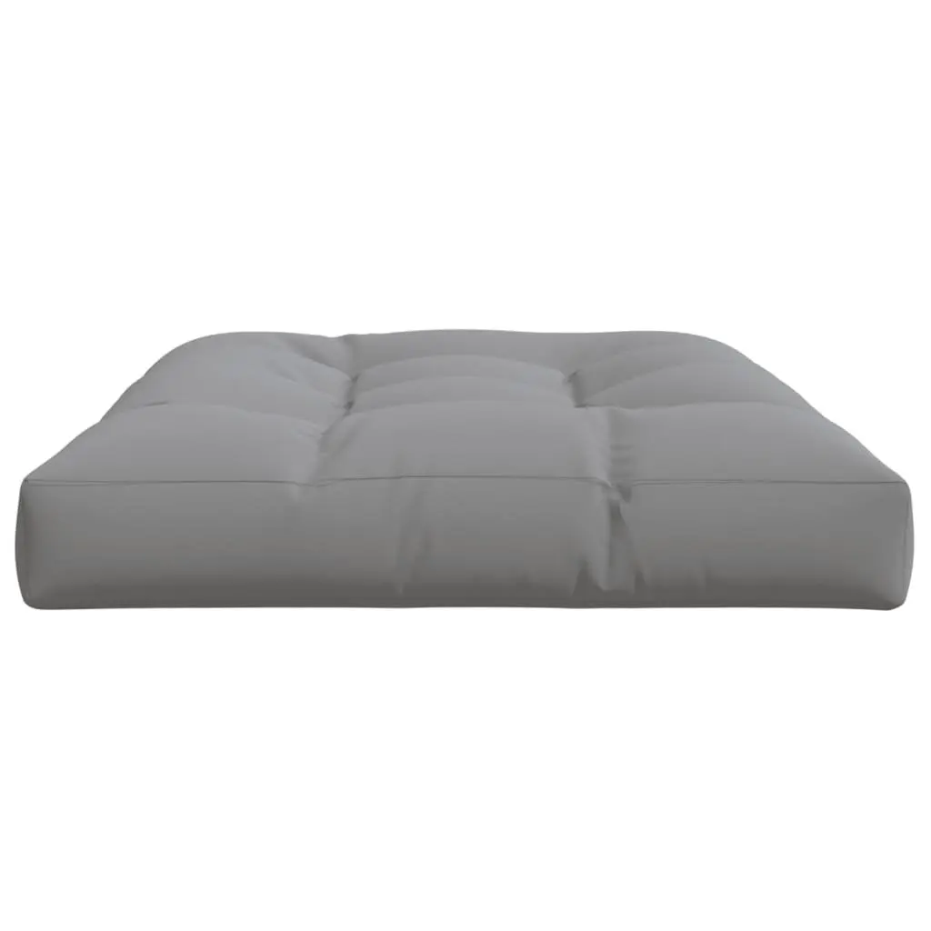 Grey Pallet Cushion 120x80x12 cm for Outdoors
