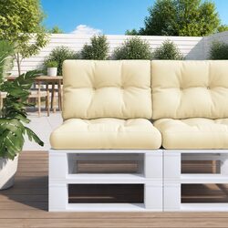 High-Quality Cream Pallet Cushion 50x40x12 cm
