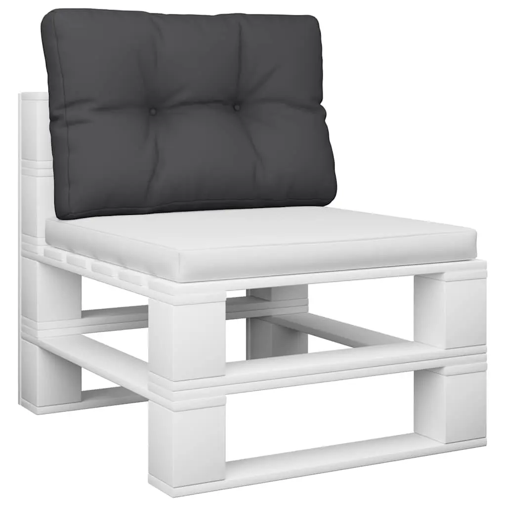 Pallet Cushion Polyester 50x40x12 cm Black