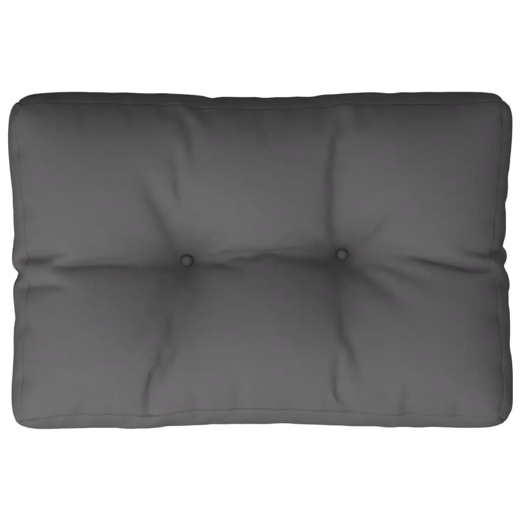 Anthracite Pallet Cushion 60x40x12 cm for Seating