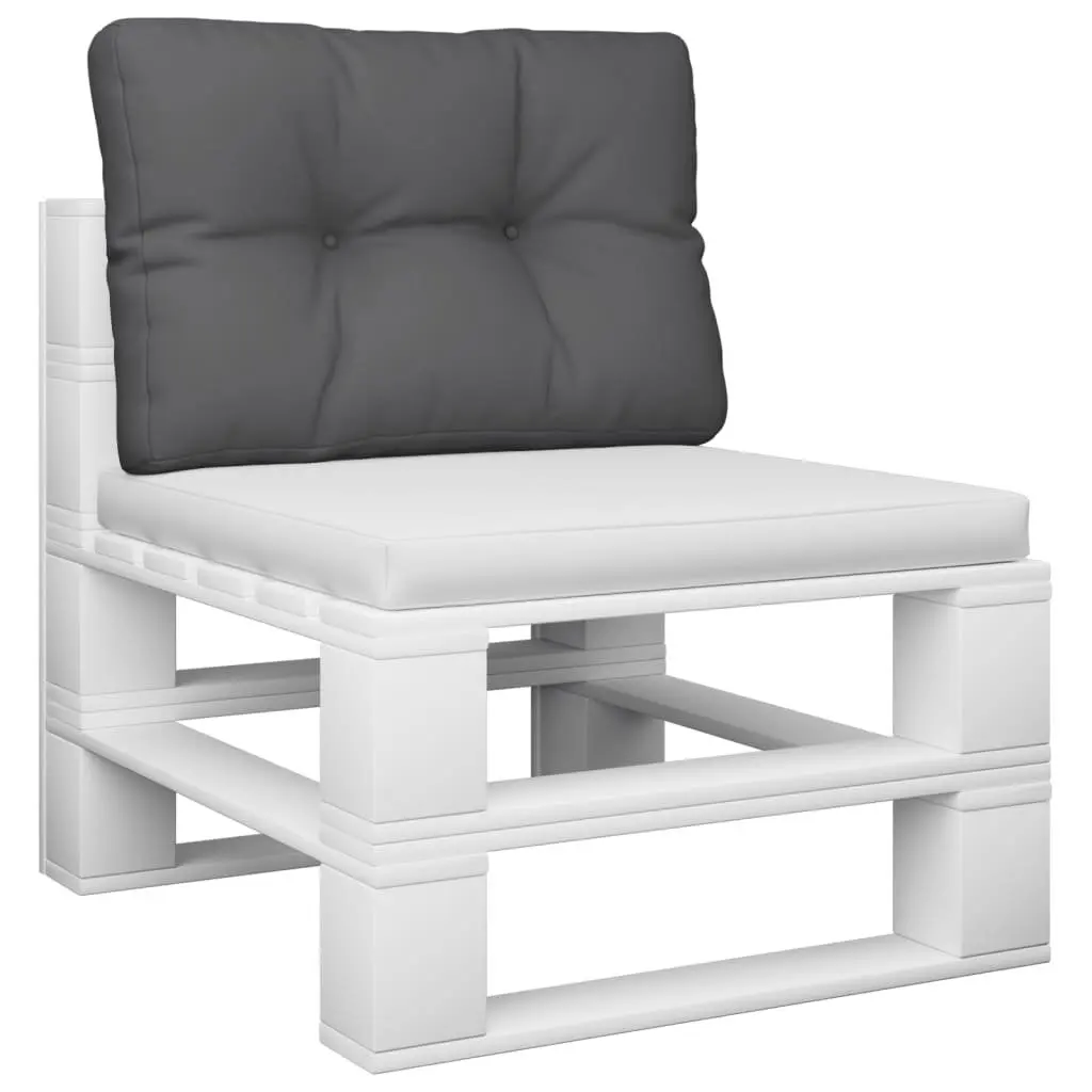 Anthracite Pallet Cushion 60x40x12 cm for Seating