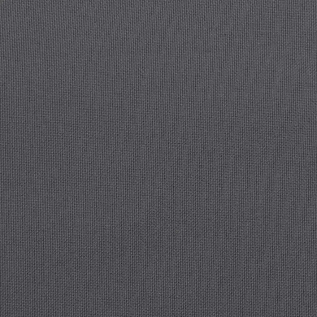 Anthracite Pallet Cushion 60x40x12 cm for Seating