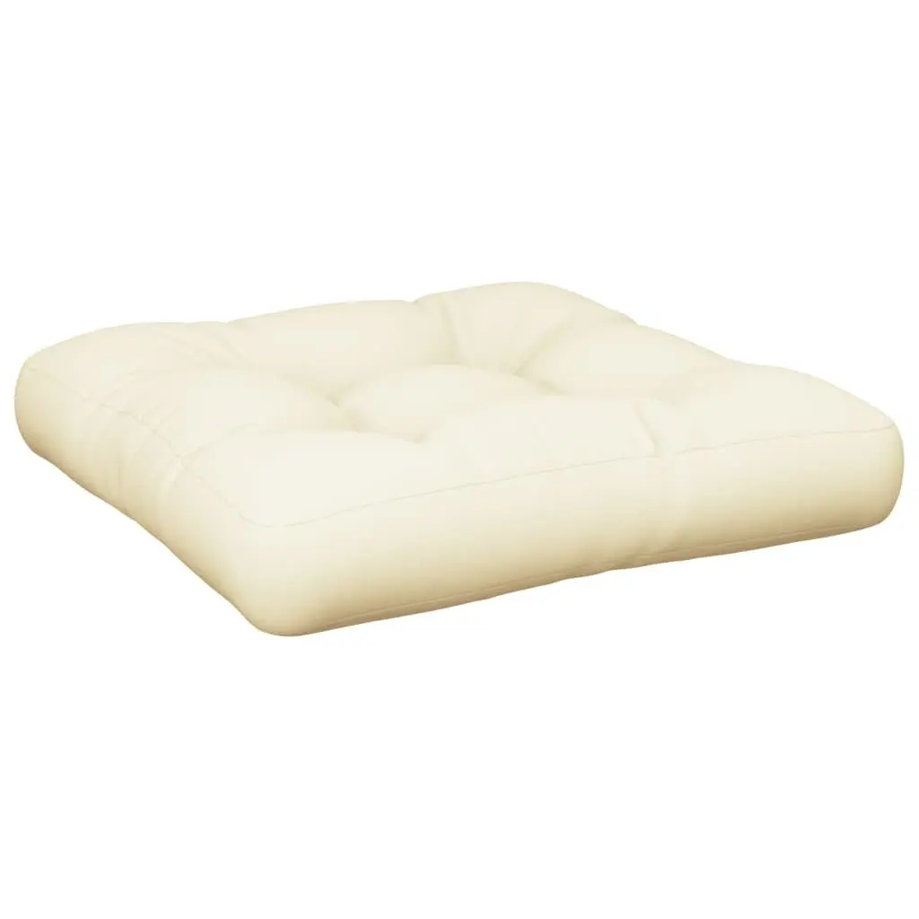 Cream Outdoor Pallet Cushions 2 pcs
