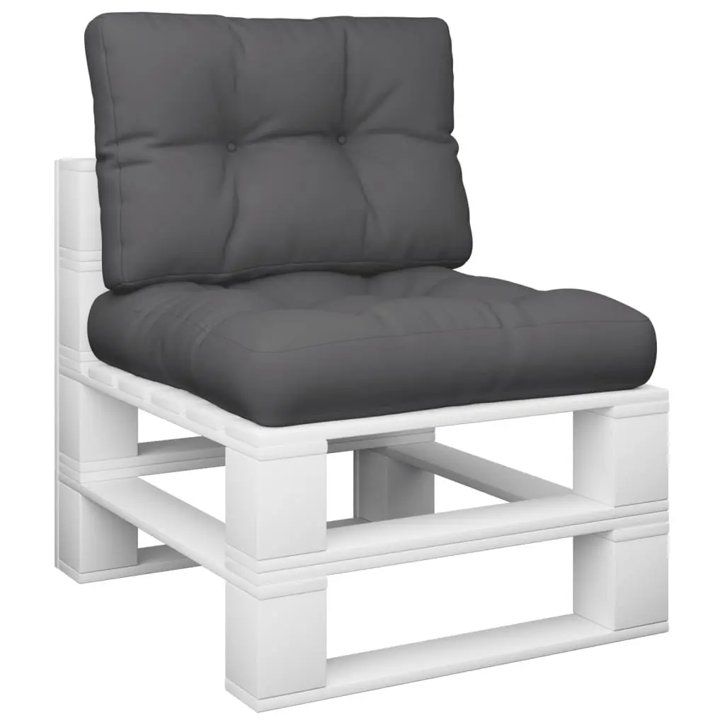 Anthracite Pallet Cushions for Outdoor Comfort